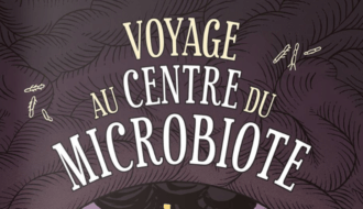 premières pages de la BD « Voyage au centre du microbiote »